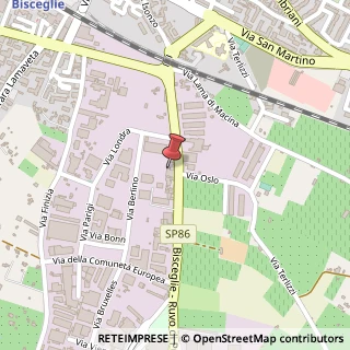 Mappa Via Ruvo, 54, 76011 Bisceglie, Barletta-Andria-Trani (Puglia)