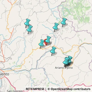 Mappa Via L. Sturzo, 83034 Casalbore AV, Italia (8.6)