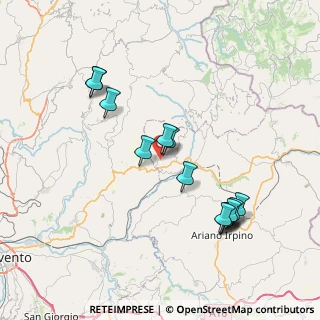 Mappa Via L. Sturzo, 83034 Casalbore AV, Italia (8.21786)
