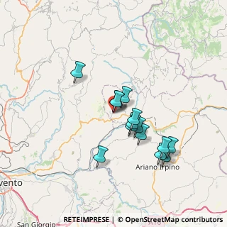 Mappa Via L. Sturzo, 83034 Casalbore AV, Italia (6.33)