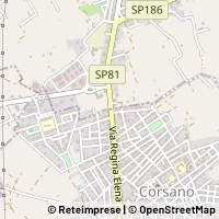 Map Corsano