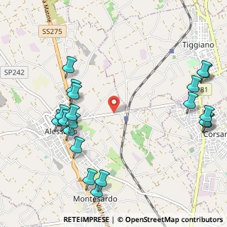 Mappa Via Stazione, 73031 Alessano LE, Italia (1.4435)