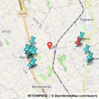 Mappa Via Stazione, 73031 Alessano LE, Italia (1.287)