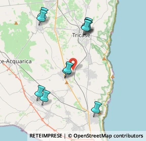 Mappa Via Stazione, 73031 Alessano LE, Italia (4.55091)