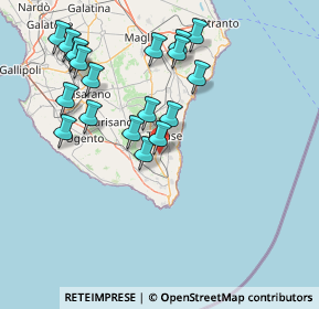 Mappa Via Stazione, 73031 Alessano LE, Italia (17.36263)