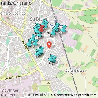 Mappa Via dei Mille, 09170 Oristano OR, Italia (0.404)