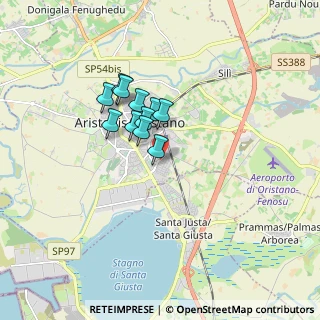 Mappa Via dei Mille, 09170 Oristano OR, Italia (1.27636)