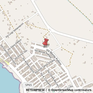 Mappa Via Monte Pollino, 3, 73040 Ugento, Lecce (Puglia)