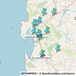 Mappa Via Santulussurgiu, 09170 Oristano OR, Italia (12.80846)