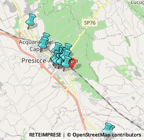 Mappa Via XX Settembre, 73054 Presicce LE, Italia (1.669)