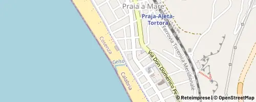 Mappa Praia a Mare