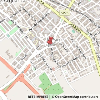 Mappa Piazza G. Villani, 19, 73054 Presicce, Lecce (Puglia)