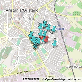 Mappa Viale Indipendenza, 09170 Oristano OR, Italia (0.2635)