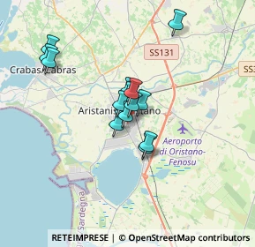 Mappa Viale Indipendenza, 09170 Oristano OR, Italia (2.73214)