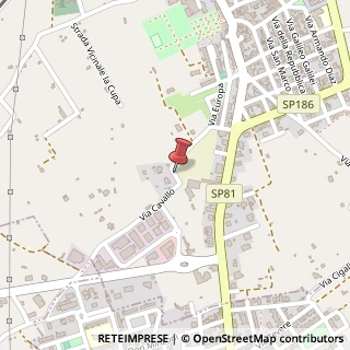 Mappa Via Cavallo, 38, 73030 Tiggiano, Lecce (Puglia)