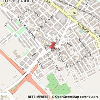 Mappa Via I Maggio, 3, 73054 Presicce, Lecce (Puglia)