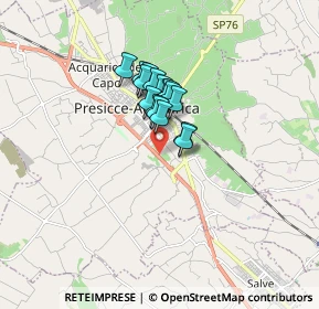 Mappa Strada Statale, 73054 Presicce LE, Italia (1.09438)