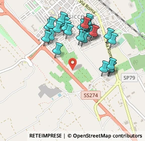 Mappa Strada Statale, 73054 Presicce LE, Italia (0.51786)