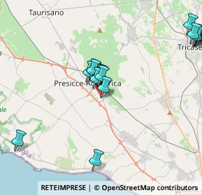 Mappa Via per, 73054 Salve LE, Italia (4.8125)