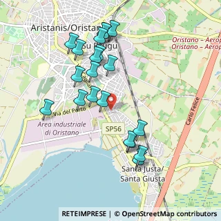 Mappa Via Sa Pippia de Maiu, 09170 Oristano OR, Italia (1.0525)