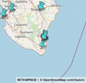 Mappa Via Trento, 73033 Corsano LE, Italia (16.84333)