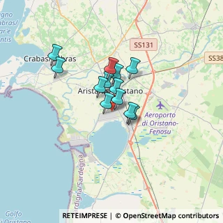 Mappa Via Helsinki, 09170 Oristano OR, Italia (2.38)