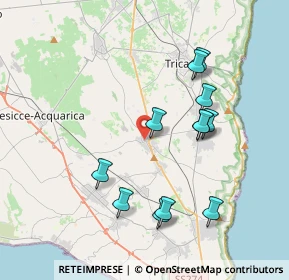 Mappa Via Fosso Muraglie, 73031 Alessano LE, Italia (4.05083)