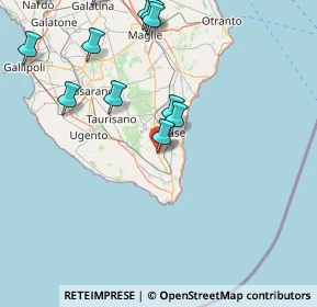 Mappa Via Roma, 73031 Alessano LE, Italia (22.35846)