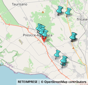 Mappa 73054 Salve LE, Italia (4.20133)