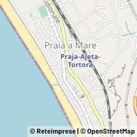 Karte Praia a Mare