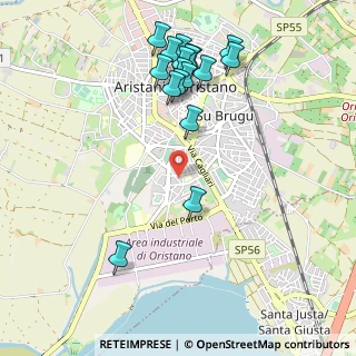 Mappa Via Limbara, 09170 Oristano OR, Italia (1.20588)