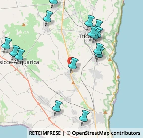 Mappa Piazzetta Padre Pio, 73031 Alessano LE, Italia (5.32938)