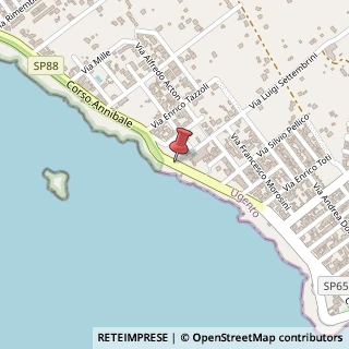 Mappa Corso Annibale, 73059 Torre San Giovanni LE, Italia, 73059 Ugento, Lecce (Puglia)