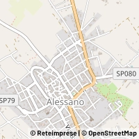 Map Alessano