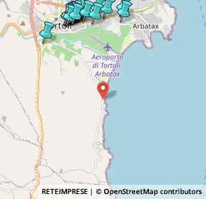 Mappa Località Orrì, 08048 Tortolì NU, Italia (3.335)