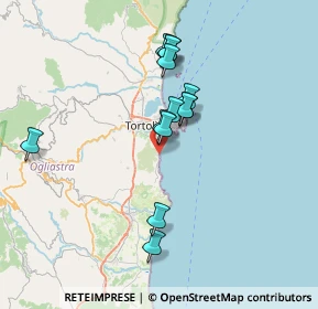 Mappa Località Orrì, 08048 Tortolì NU, Italia (6.63769)