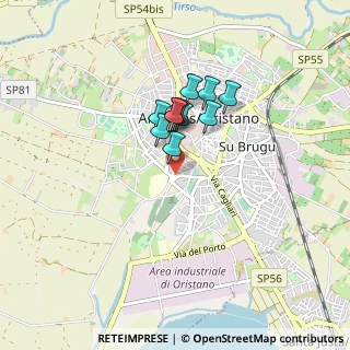 Mappa Piazza S. Martino, 09170 Oristano OR, Italia (0.63182)