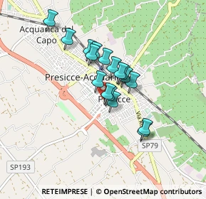 Mappa Piazzetta Padreterno, 73054 Presicce LE, Italia (0.67529)