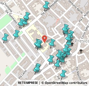 Mappa Piazzetta Padreterno, 73054 Presicce LE, Italia (0.14231)