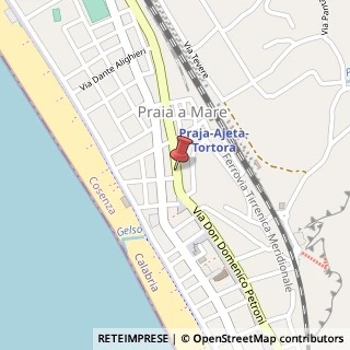 Mappa Via P. Longo, 33, 87028 Praia a Mare, Cosenza (Calabria)