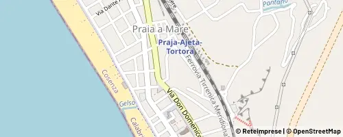 Mappa Praia a Mare