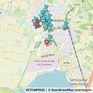 Mappa Via Monte Sirai, 09170 Oristano OR, Italia (1.04462)