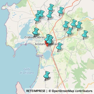 Mappa Via Monte Sirai, 09170 Oristano OR, Italia (8.939)