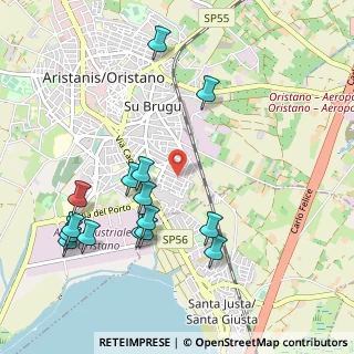 Mappa Via Taranto, 09170 Oristano OR, Italia (1.22467)