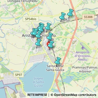 Mappa Via Taranto, 09170 Oristano OR, Italia (1.70077)