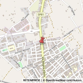 Mappa Via Regina Elena, 18, 73033 Corsano, Lecce (Puglia)