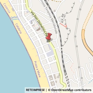 Mappa Via della Libertà, 29/A, 87028 Praia a Mare, Cosenza (Calabria)