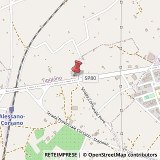 Mappa Via San Botticelli, 12, 73030 Tiggiano, Lecce (Puglia)