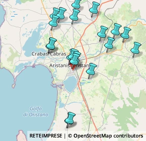 Mappa Via Firenze, 09170 Oristano OR, Italia (8.8605)