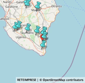 Mappa Via Lazio, 73033 Corsano LE, Italia (15.20545)